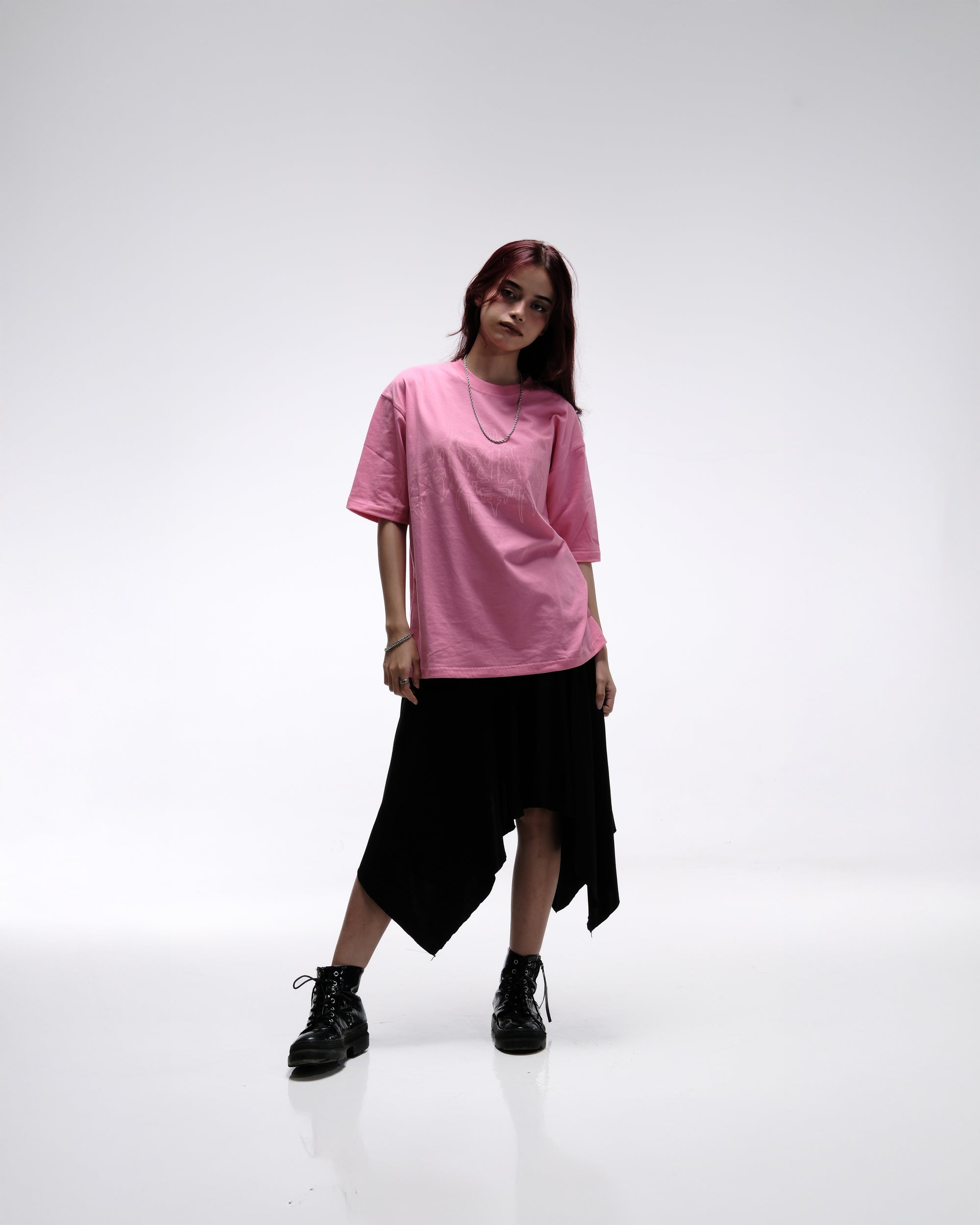 Rosethorn - Oversized Tshirt Bubble Gum Pink