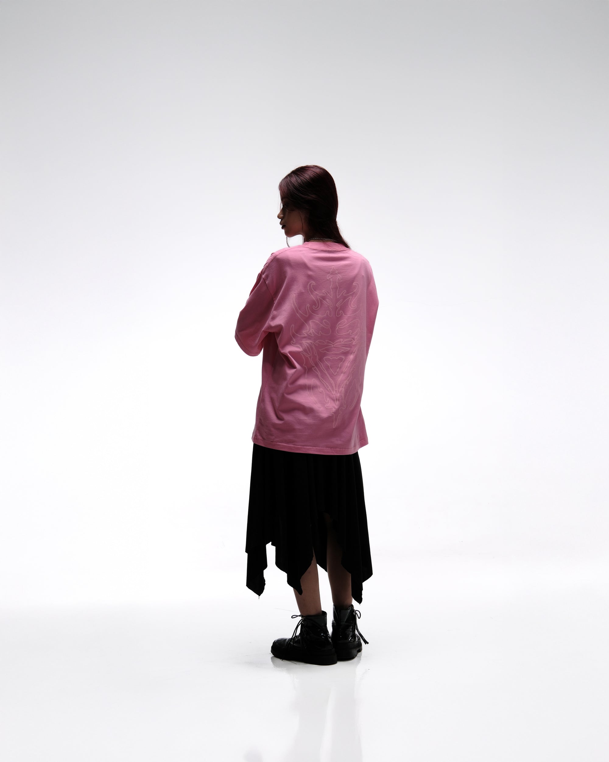 Rosethorn - Oversized Tshirt Bubble Gum Pink