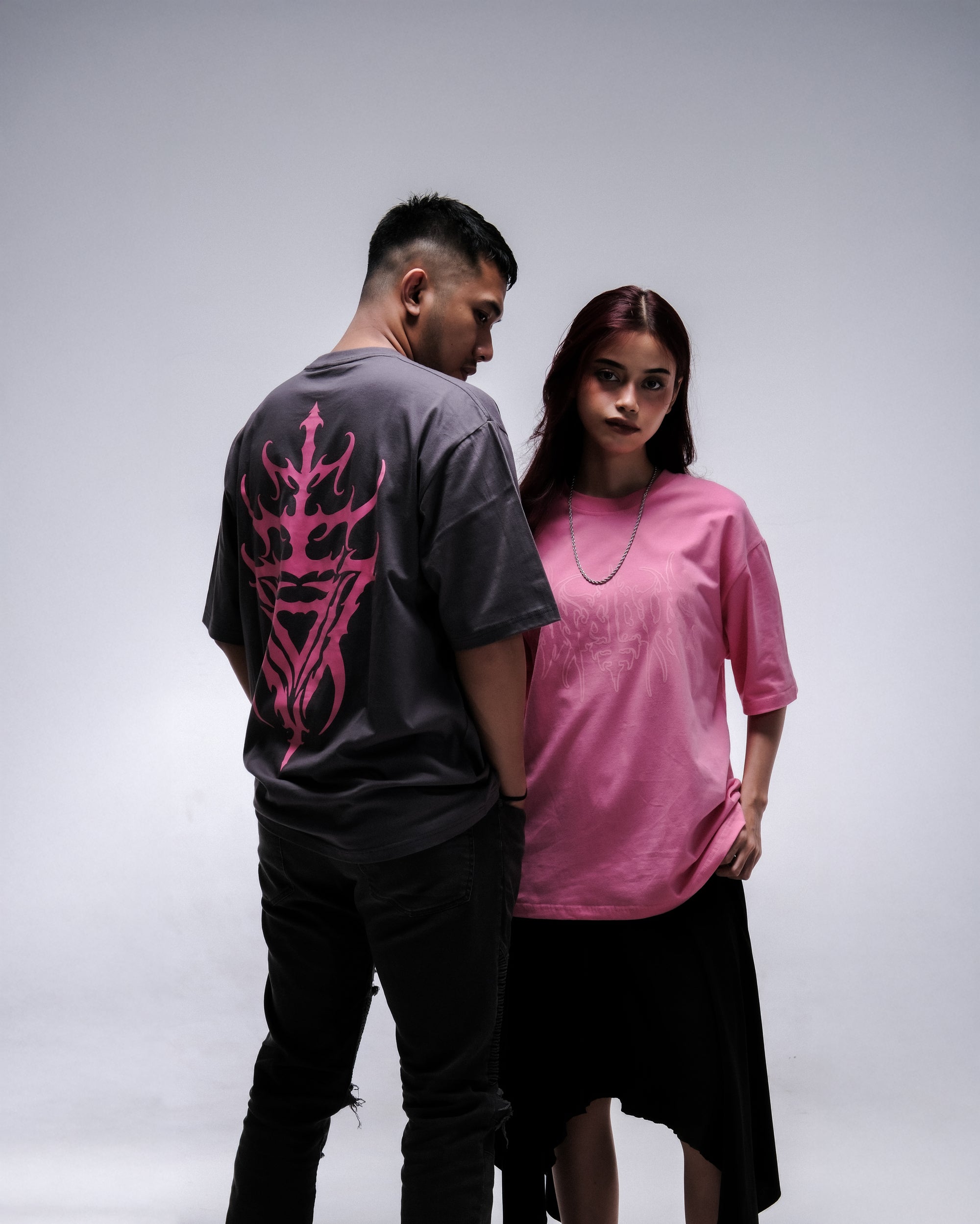 Veilburner - Oversized Tshirt Dark Gray
