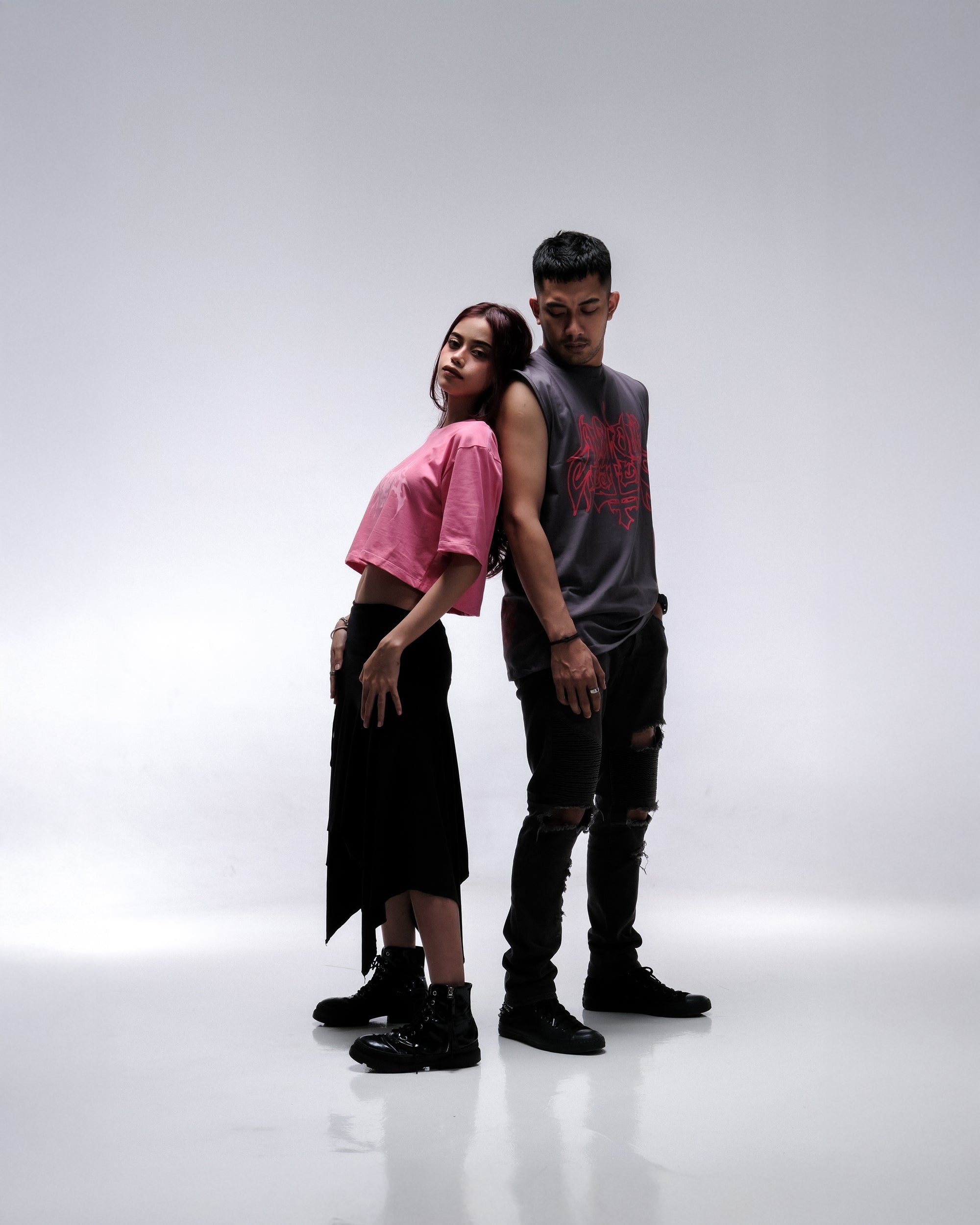 Veilburner - Oversized Tshirt Dark Gray