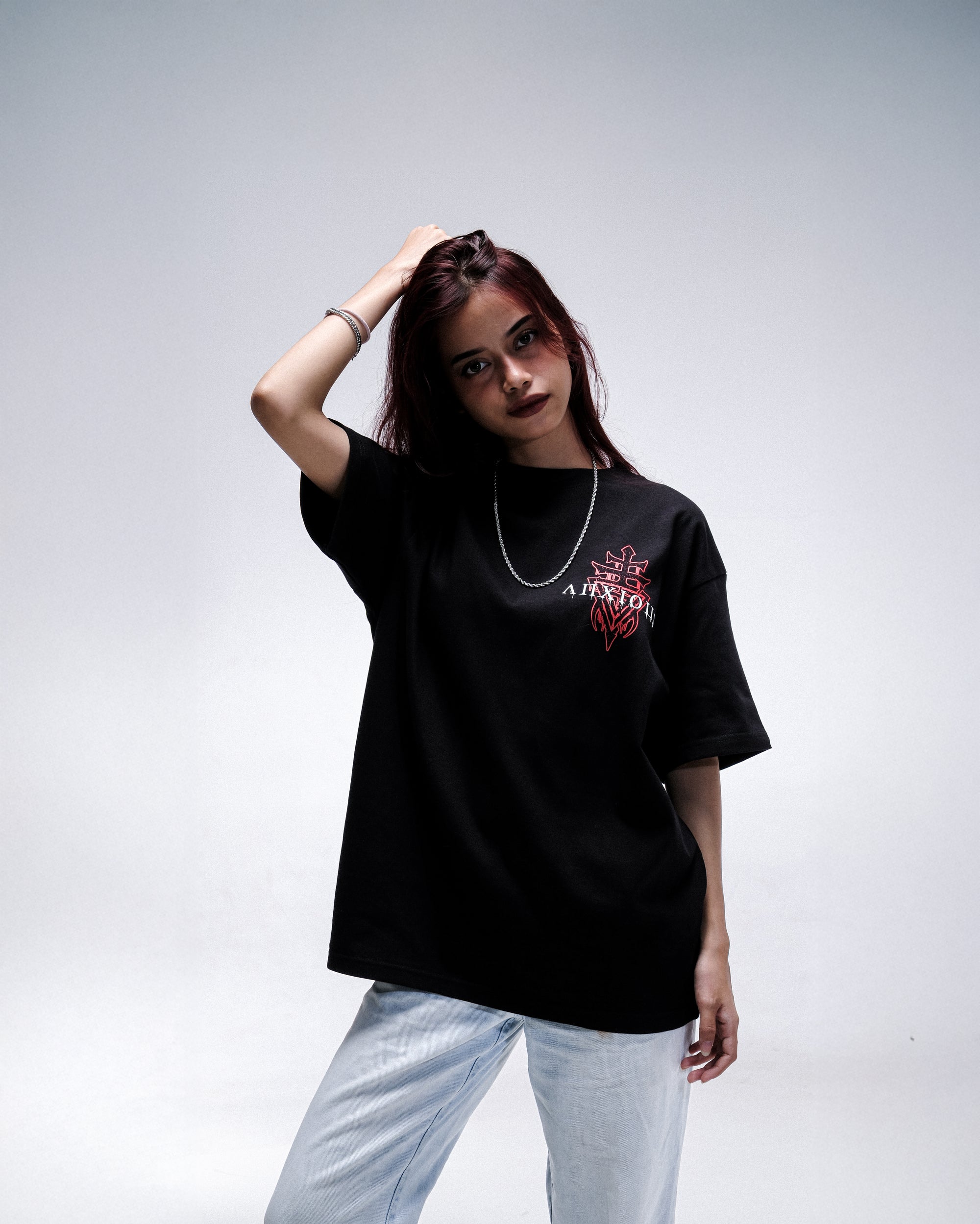 Kraken - Oversized Tshirt Black