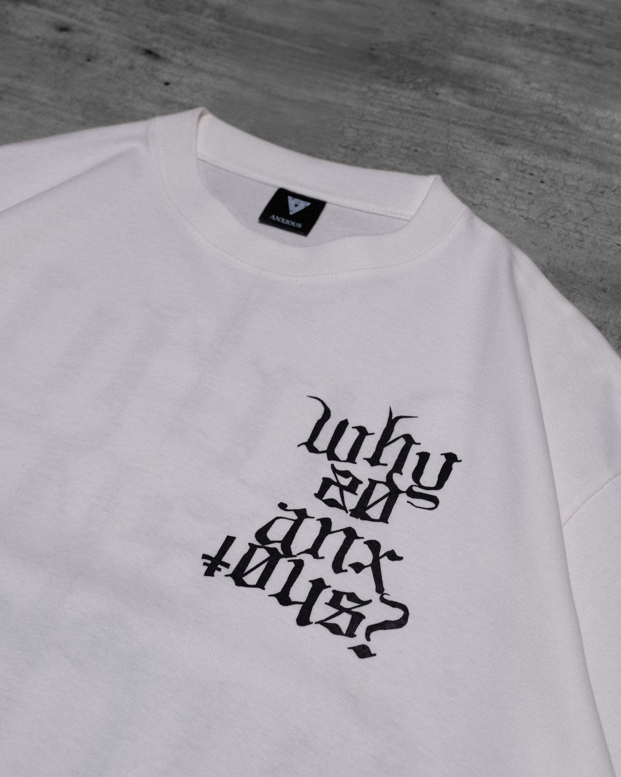 WHY? - Oversized Tshirt White