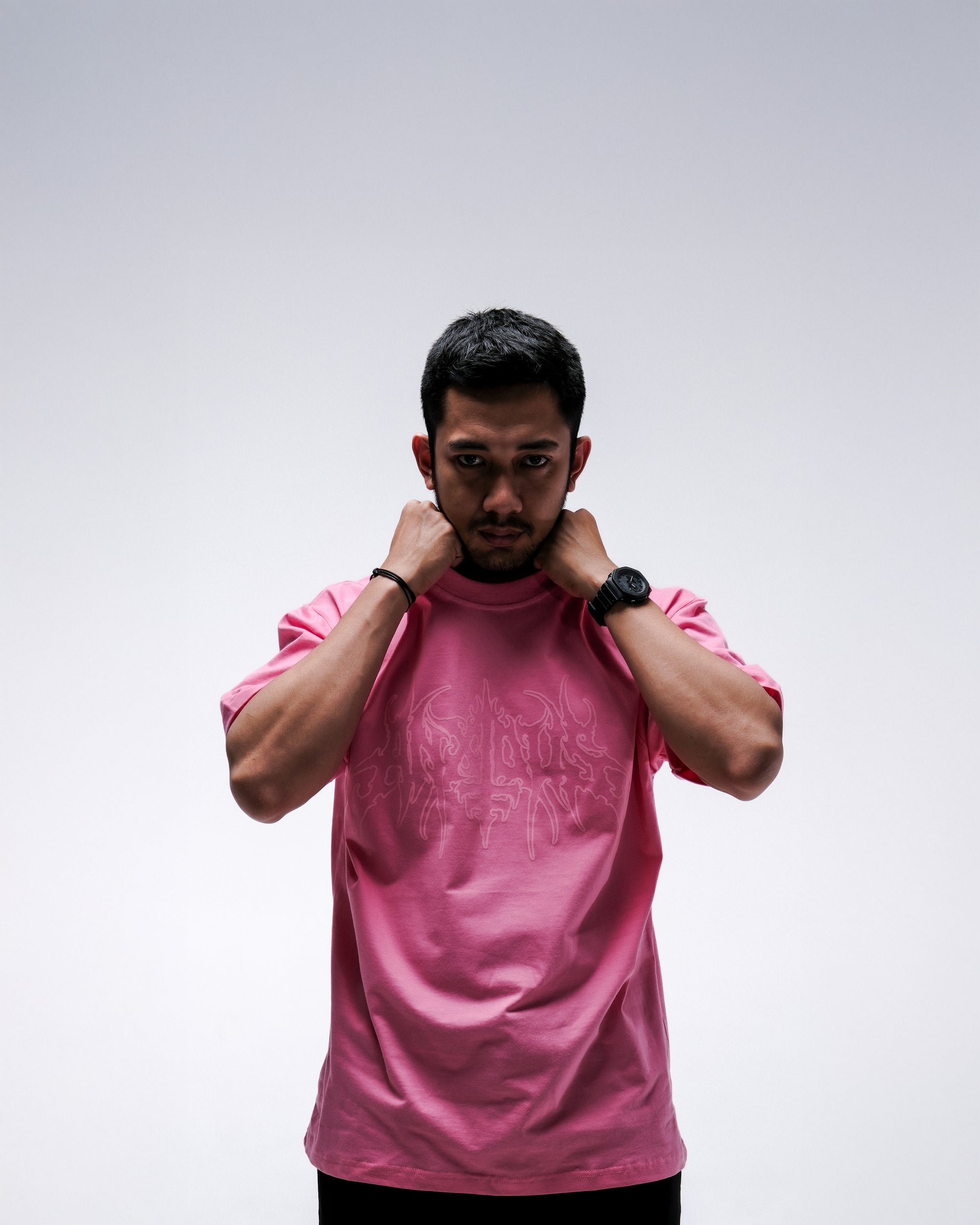 Rosethorn - Oversized Tshirt Bubble Gum Pink