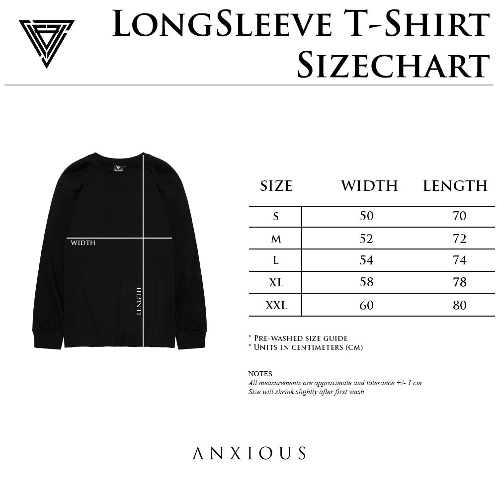 Flux - Longsleeve Tshirt Black