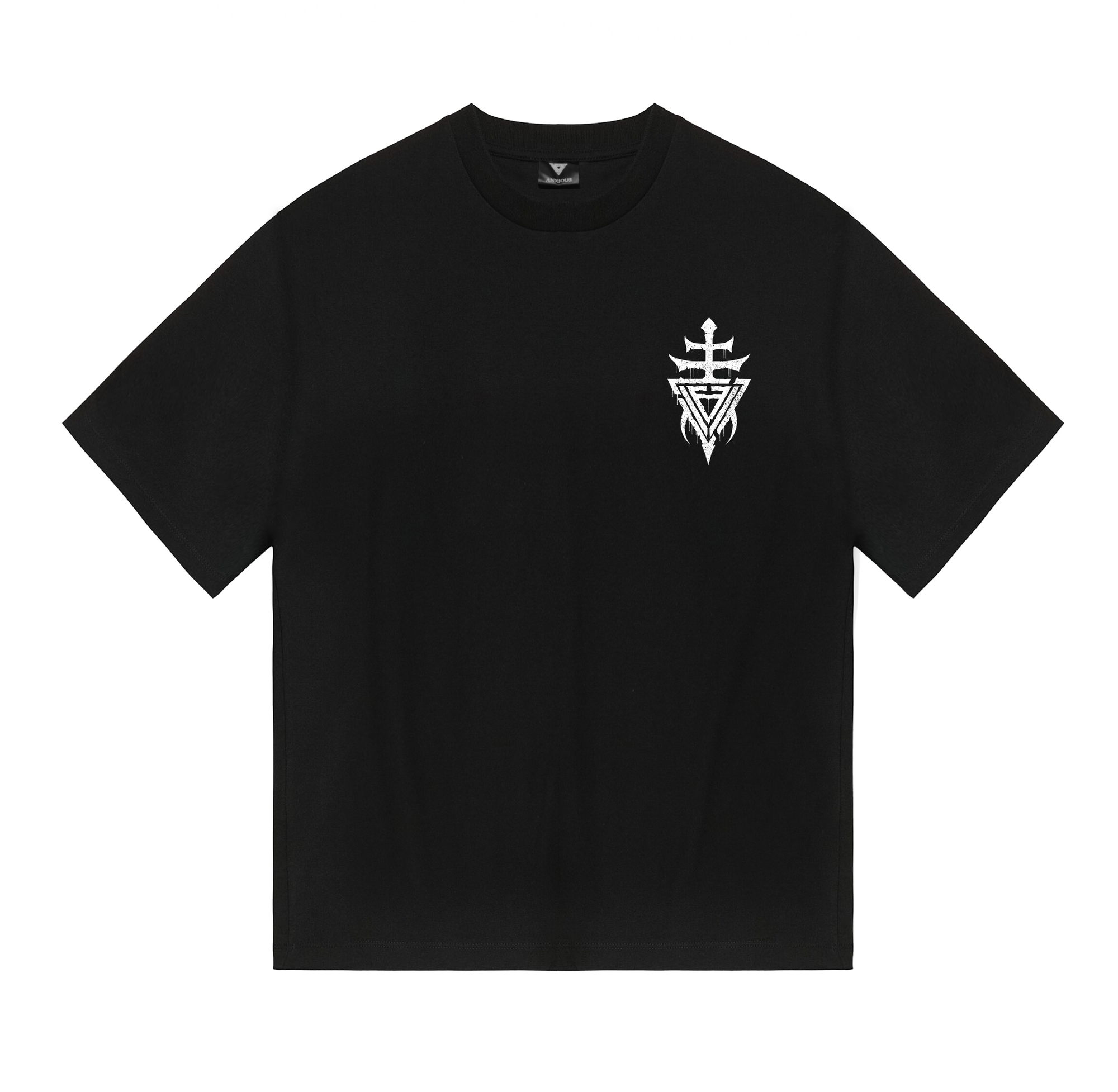 Anubis II - Oversized Tshirt Black