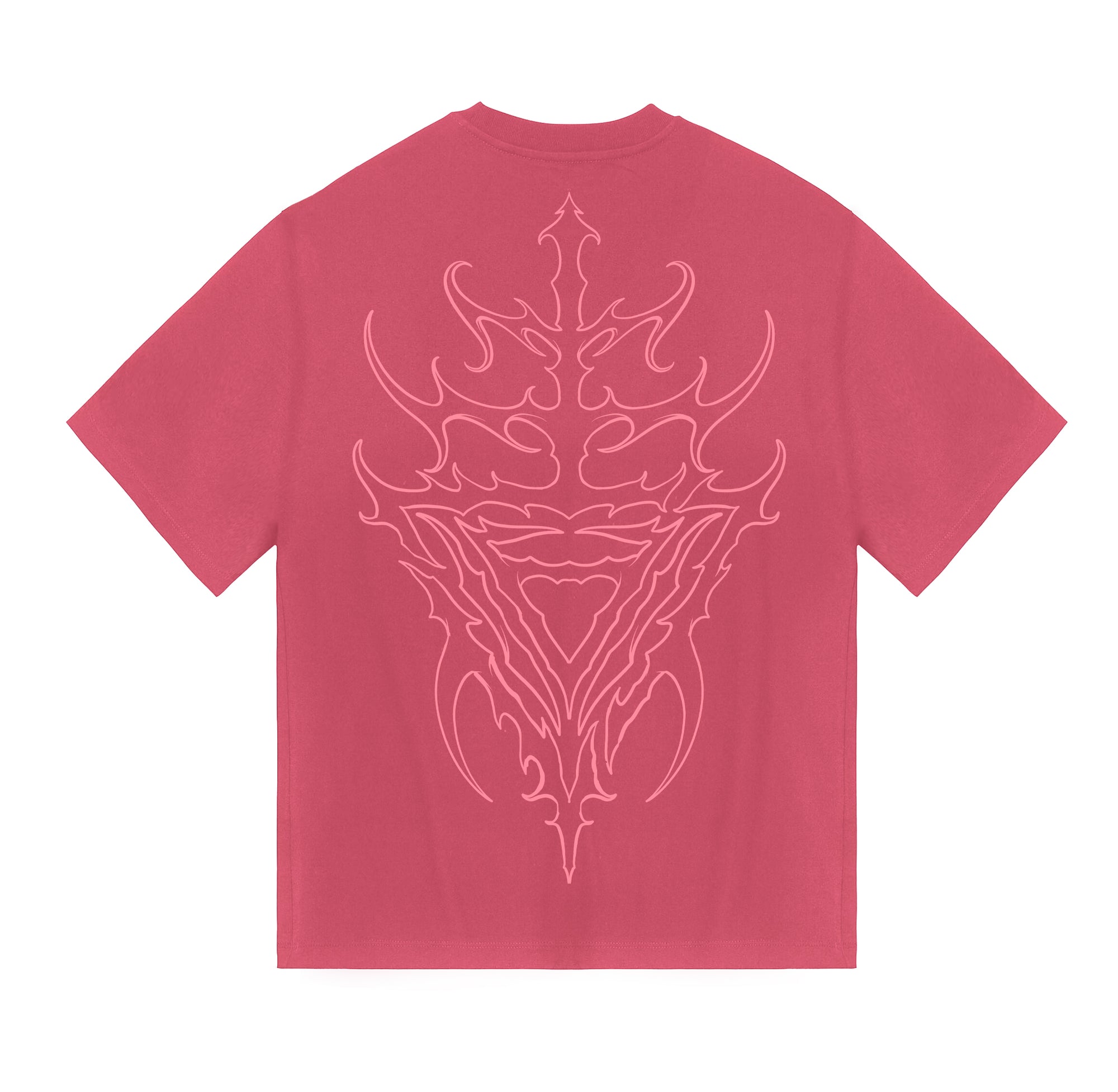 Rosethorn - Oversized Tshirt Bubble Gum Pink