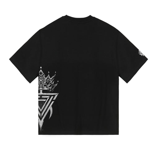 Crown - Oversized Tshirt Black