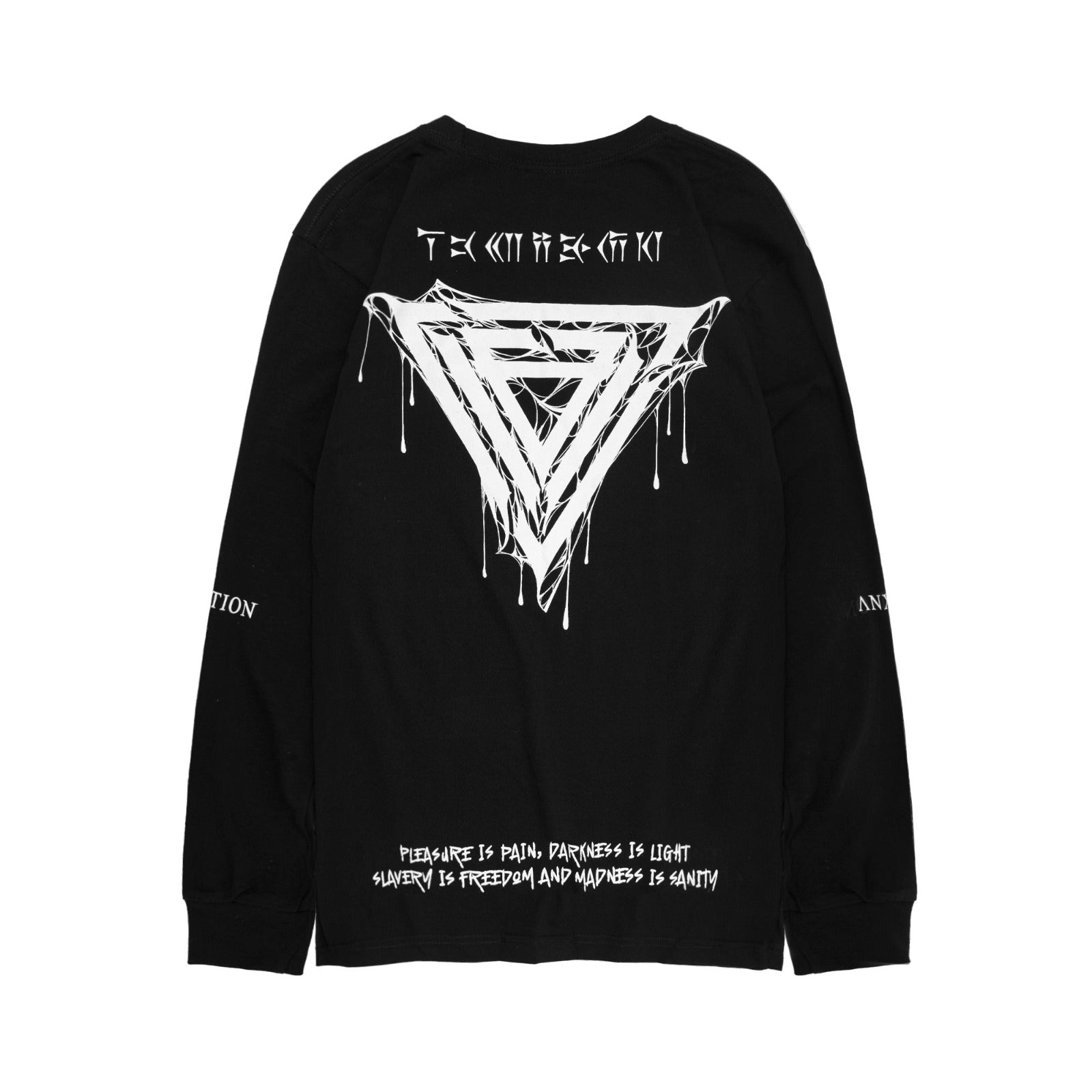 Flux - Longsleeve Tshirt Black